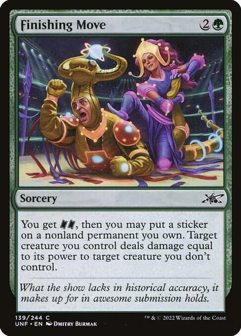 Finishing Move from Unfinity (Common)