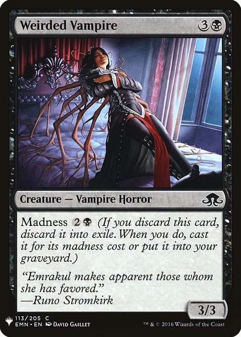 Weirded Vampire from The List (Common)