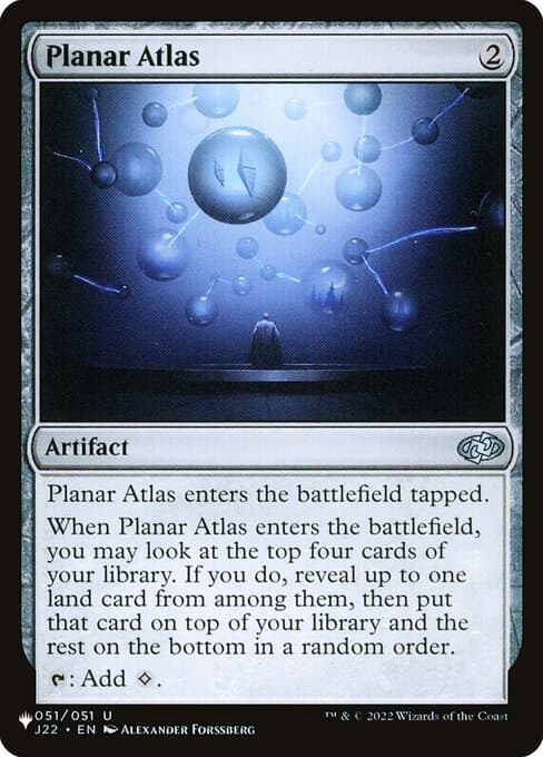 Planar Atlas from The List (Uncommon)