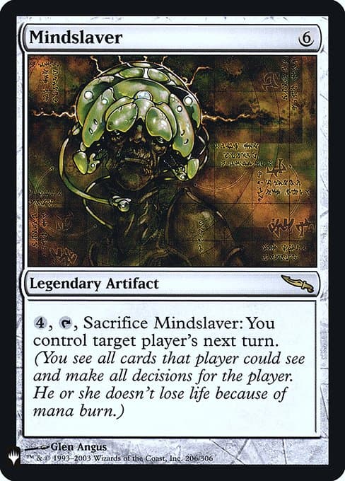 Mindslaver from The List (Rare)