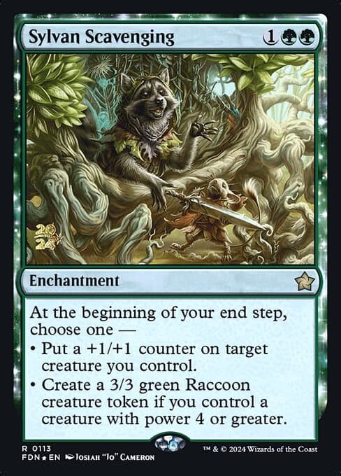 Sylvan Scavenging from Foundations Promos (Rare)