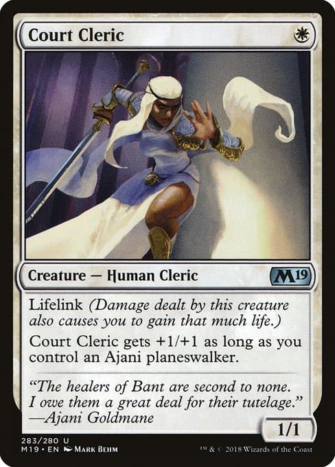 Court Cleric (Uncommon)
