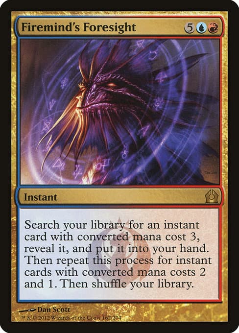 Firemind's Foresight from Return to Ravnica (Rare)