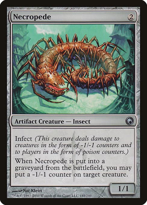 Necropede from Scars of Mirrodin (Uncommon)