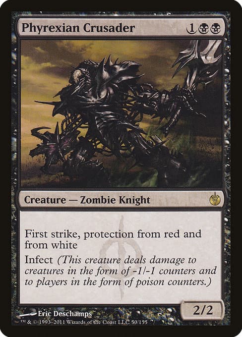 Phyrexian Crusader from Mirrodin Besieged (Rare)