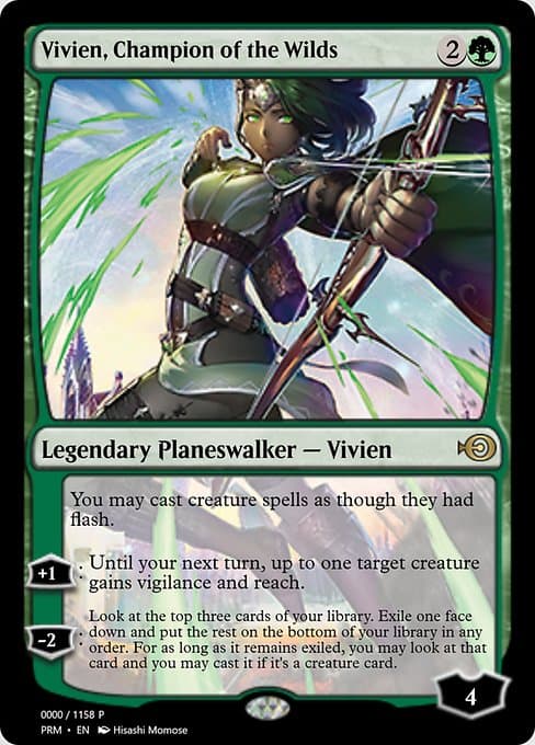 Vivien, Champion of the Wilds from Magic Online Promos (Rare)