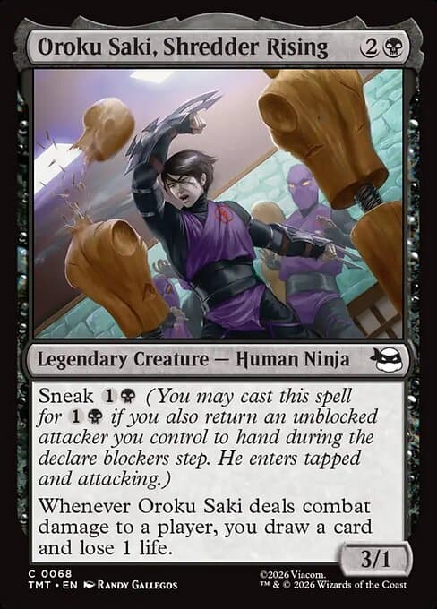 Oroku Saki, Shredder Rising (Common)