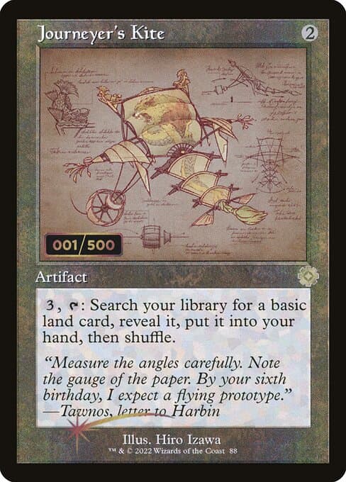 Journeyer's Kite from The Brothers' War Retro Artifacts (Rare)