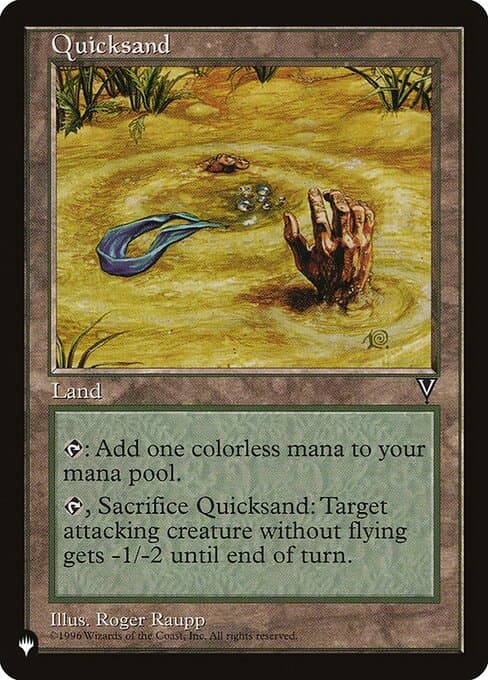 Quicksand from The List (Uncommon)