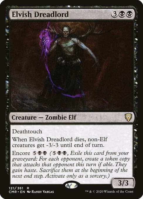 Elvish Dreadlord from Commander Legends (Rare)