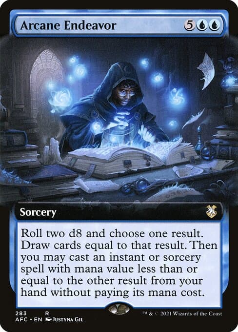 Arcane Endeavor from Forgotten Realms Commander (Rare)