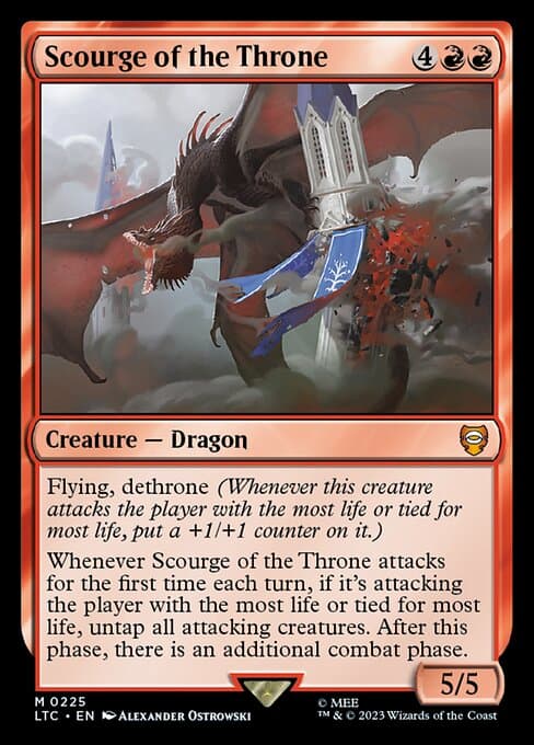 Scourge of the Throne from Tales of Middle-earth Commander (Mythic)