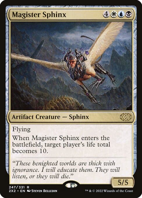 Magister Sphinx from Double Masters 2022 (Rare)