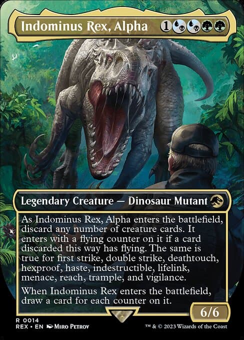 Indominus Rex, Alpha (Rare)