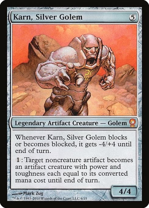 Karn, Silver Golem from From the Vault: Relics (Mythic)