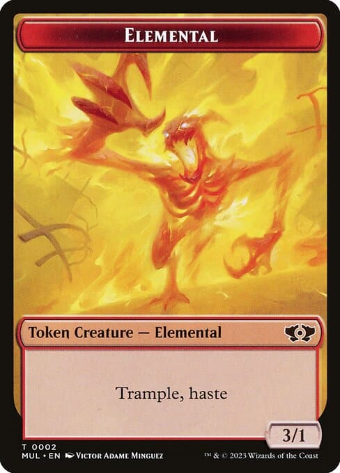 Elemental from Multiverse Legends Tokens (Common)