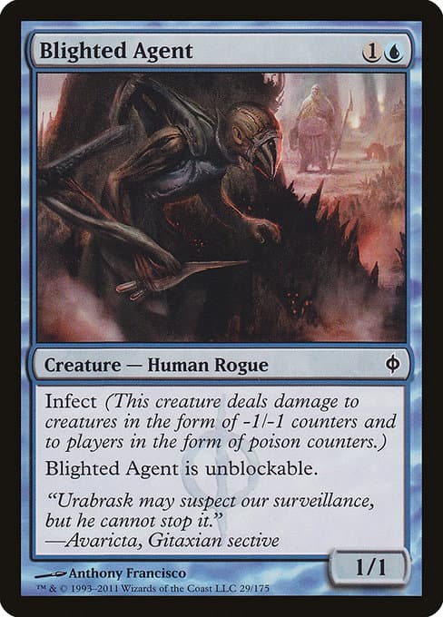 Blighted Agent from New Phyrexia (Common)