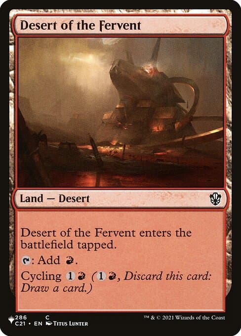 Desert of the Fervent from The List (Common)