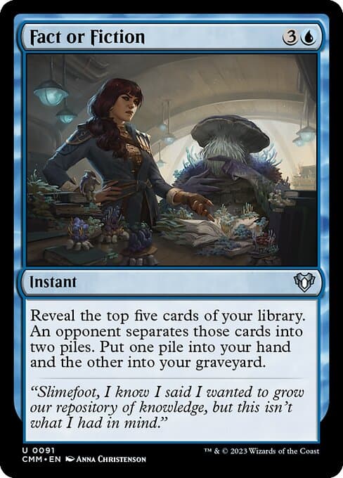 Fact or Fiction from Commander Masters (Uncommon)