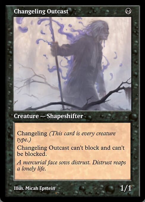 Changeling Outcast from Magic Online Promos (Rare)