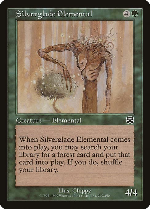 Silverglade Elemental from Mercadian Masques (Common)