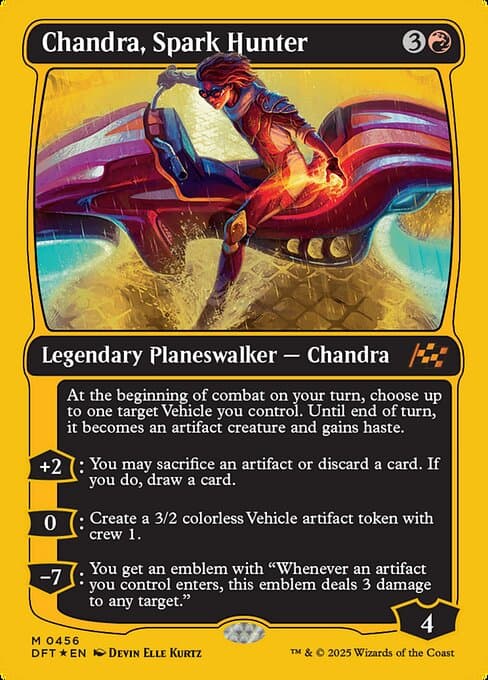 Chandra, Spark Hunter from Aetherdrift (Mythic)