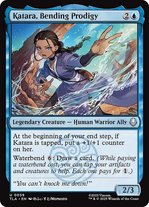 Katara, Bending Prodigy from Avatar: The Last Airbender (Uncommon)