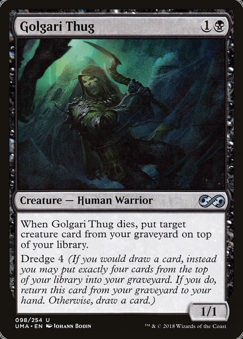Golgari Thug from Ultimate Masters (Uncommon)