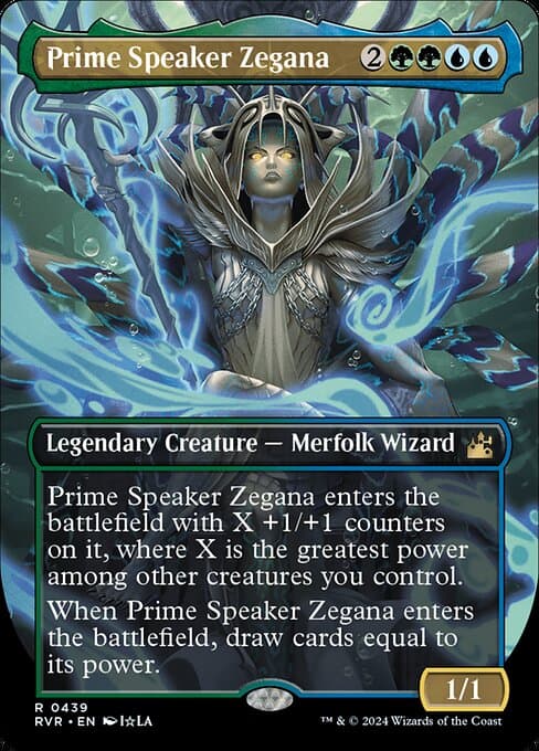 Prime Speaker Zegana from Ravnica Remastered (Rare)
