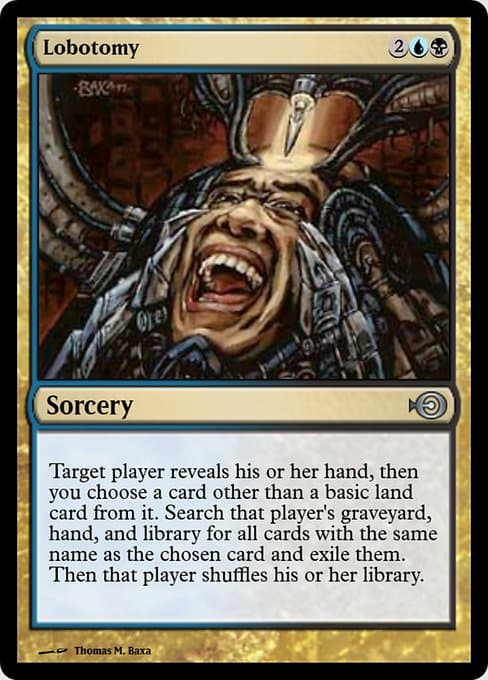 Lobotomy from Magic Online Promos (Uncommon)