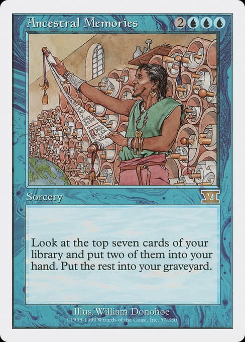 Ancestral Memories from Classic Sixth Edition (Rare)