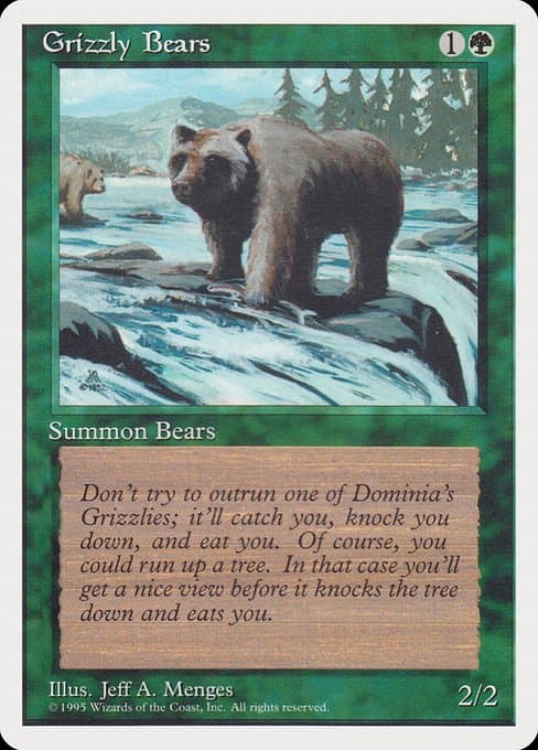 Grizzly Bears (Common)