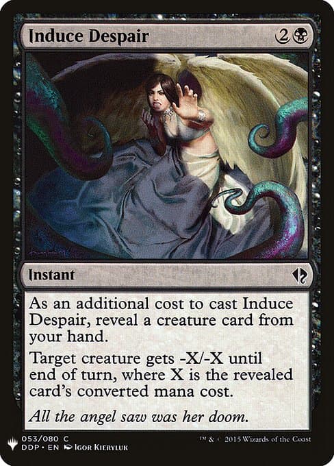 Induce Despair from The List (Common)