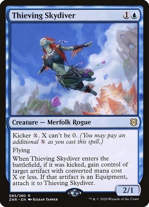 Thieving Skydiver from Zendikar Rising Promos (Rare)