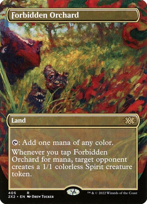 Forbidden Orchard from Double Masters 2022 (Rare)