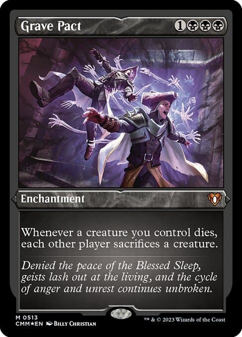 Grave Pact from Commander Masters (Mythic)