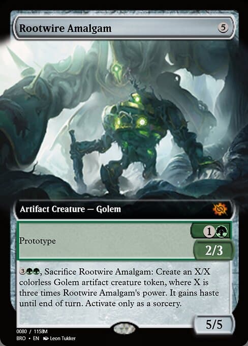 Rootwire Amalgam from Magic Online Promos (Mythic)