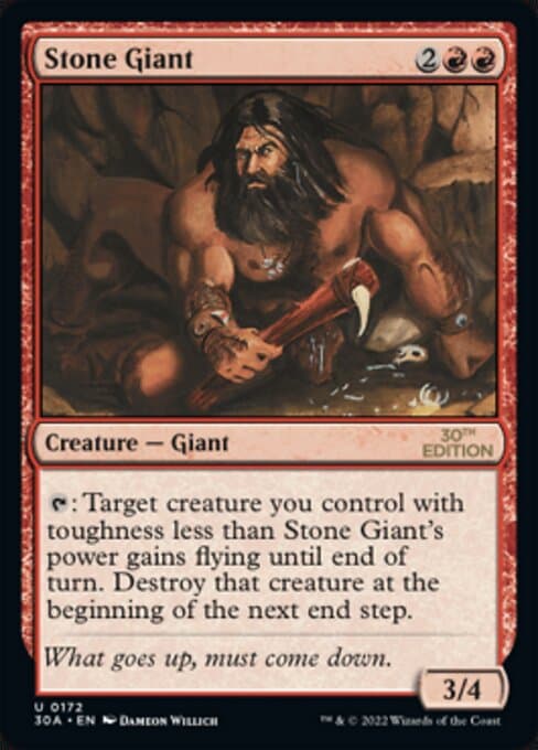 Stone Giant from 30th Anniversary Edition (Uncommon)
