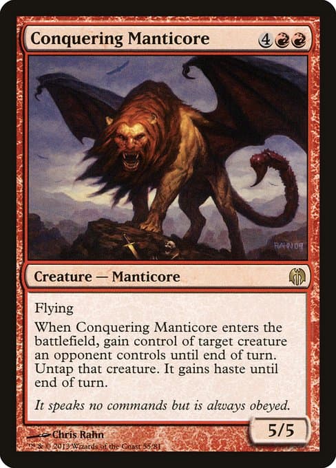 Conquering Manticore (Rare)