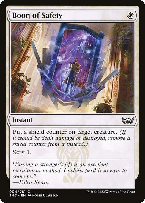 Boon of Safety (Common)