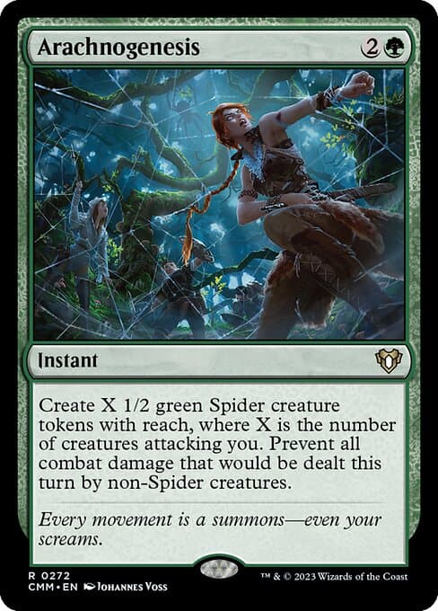 Arachnogenesis from Commander Masters (Rare)