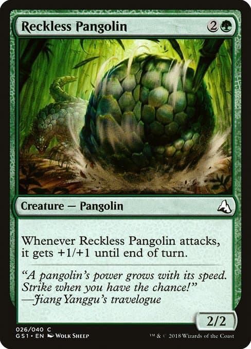 Reckless Pangolin (Common)
