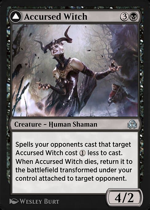 Accursed Witch // Infectious Curse #97 – Shadows over Innistrad Remastered Accursed Witch // Infectious Curse from Shadows over Innistrad Remastered (Uncommon)