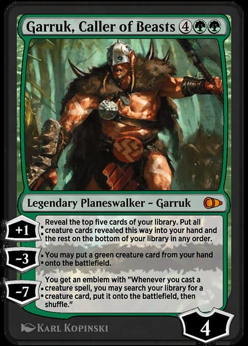 Garruk, Caller of Beasts #347 – Pioneer Masters Garruk, Caller of Beasts from Pioneer Masters (Mythic)