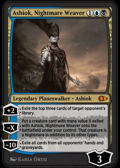 Ashiok, Nightmare Weaver #352 – Pioneer Masters Ashiok, Nightmare Weaver from Pioneer Masters (Mythic)