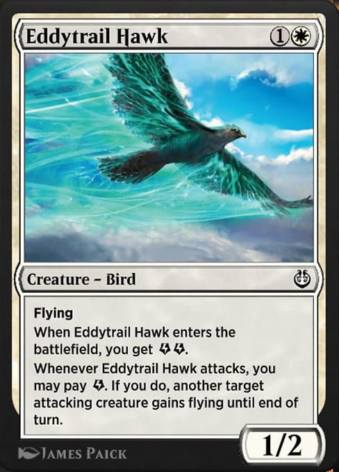 Eddytrail Hawk #16 – Kaladesh Remastered Eddytrail Hawk from Kaladesh Remastered (Common)