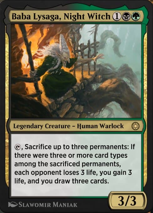 Baba Lysaga, Night Witch #232 – Alchemy Horizons: Baldur's Gate Baba Lysaga, Night Witch from Alchemy Horizons: Baldur's Gate (Rare)