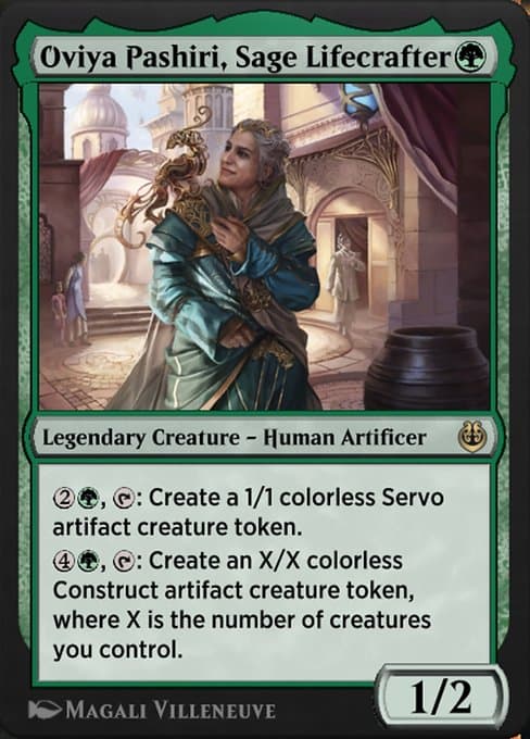 Oviya Pashiri, Sage Lifecrafter #174 – Kaladesh Remastered Oviya Pashiri, Sage Lifecrafter from Kaladesh Remastered (Rare)