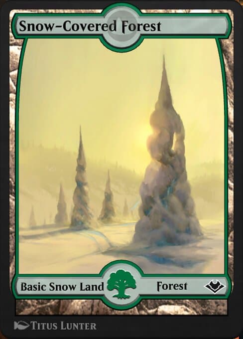 Snow-Covered Forest #261 – MTG Arena Promos Snow-Covered Forest from MTG Arena Promos (Common)