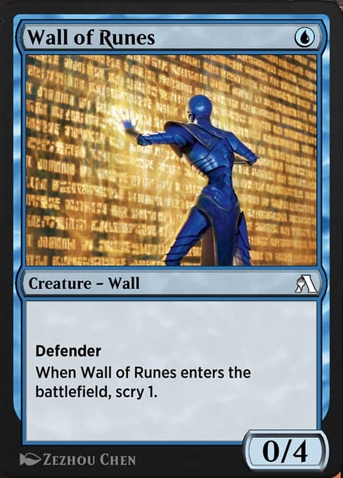 Wall of Runes #37 – Arena Beginner Set Wall of Runes from Arena Beginner Set (Common)